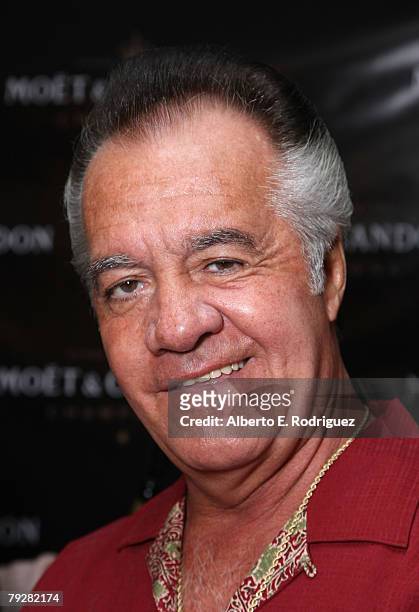 Actor Tony Sirico attends the Moet & Chandon suite at The Luxury Lounge in honor of the 2008 SAG Awards, held at the Four Seasons Hotel on January...