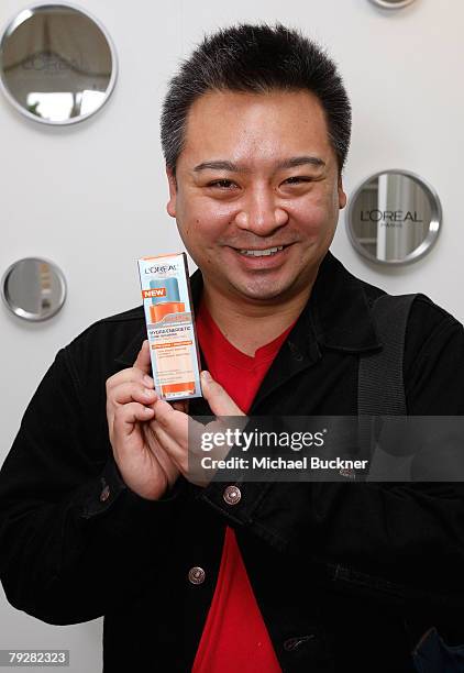 Actor Rex Lee attends The Luxury Lounge in honor of the 2008 SAG Awards featuring the L'Oreal Paris Beauty Suite, held at the Four Seasons Hotel on...