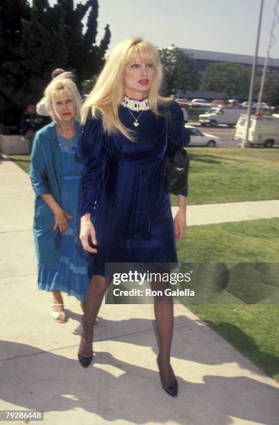 Christian Brando's girlfriend Laurene Landon and mother