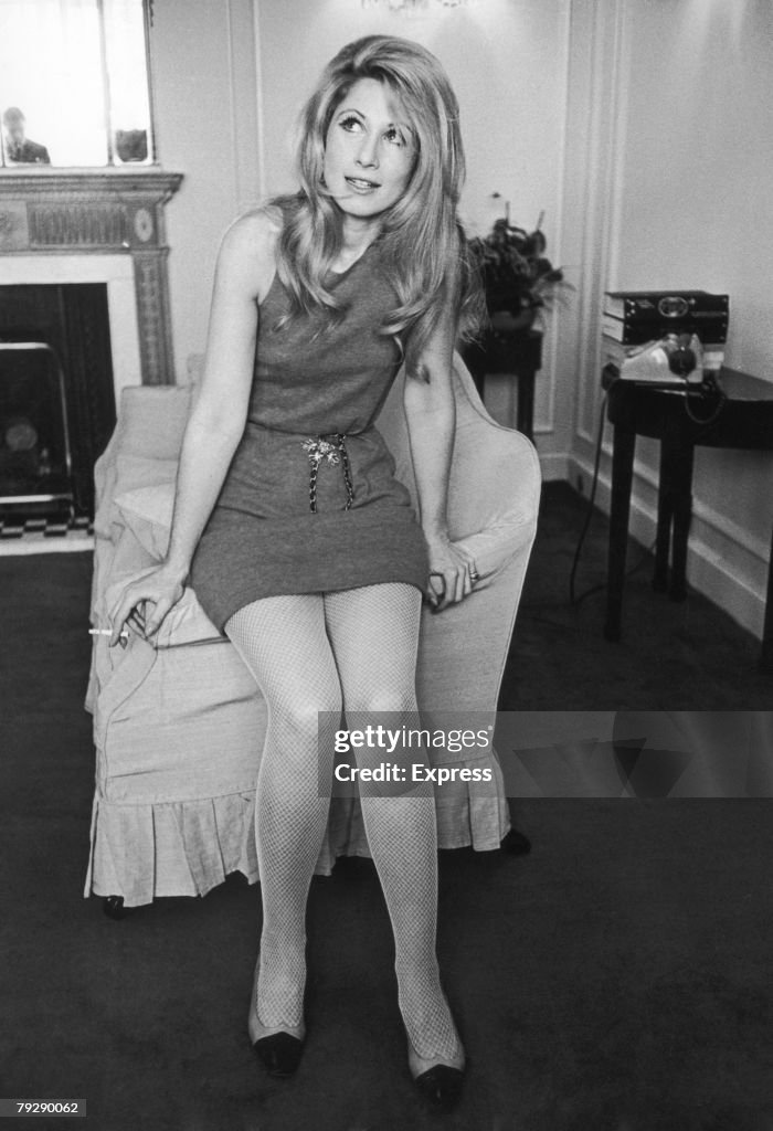 American fashion model 'Baby' Jane Holzer in a minidress, 22nd... News