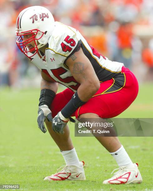 Shawne Merriman of the University of Maryland