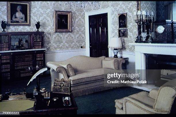 Interior view of Buckingham palace.