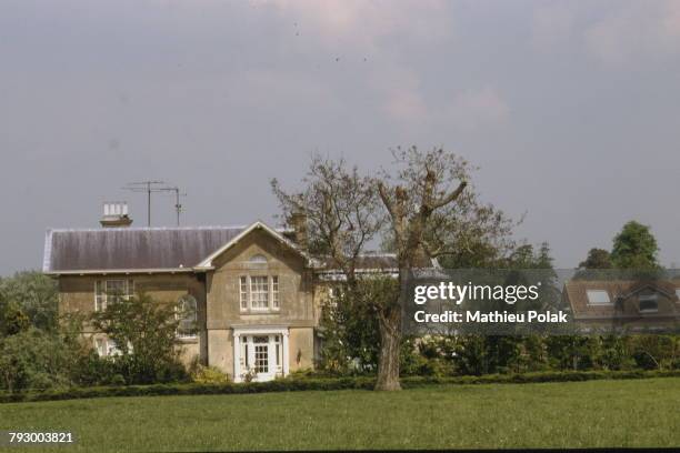 Vue extérieure de la nouvelle résidence de Camilla Parker-Bowles, près de Highgrove...et du Prince Charles.