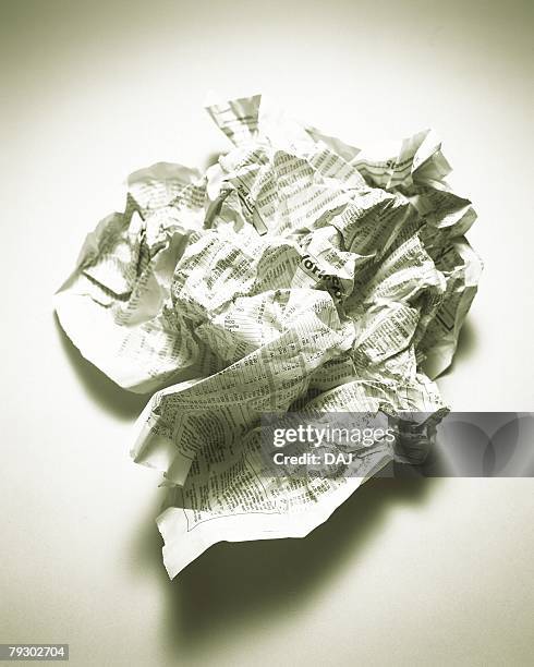 Squashed Newspaper Crumpled Newspaper Photos and Premium High Res Pictures - Getty Images