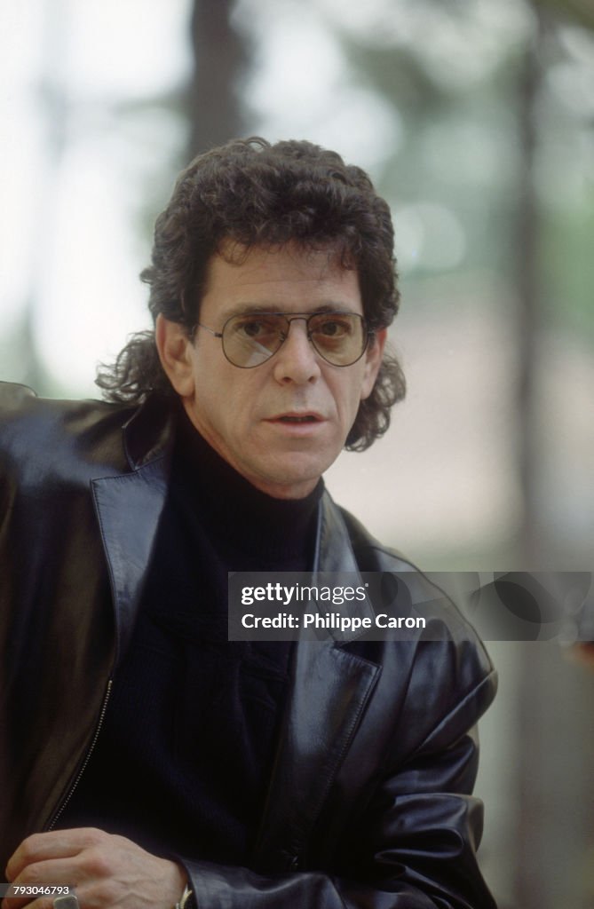 Singer Reed Lou Reed performs with the Velvet Underground at the opening of an ...
