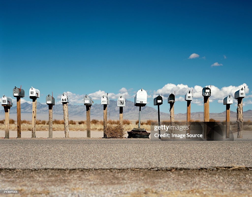 Post boxes