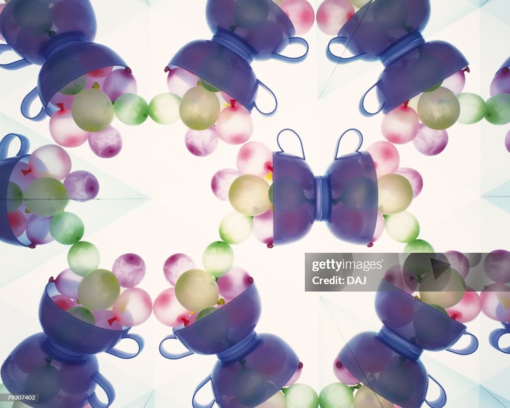 Kaleidoscope, Water Balloons in a Cup, Close Up