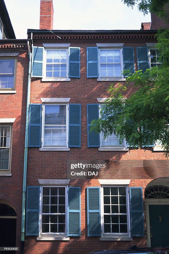 Image of a House, Low Angle of View, United State of America, Nantucket Island