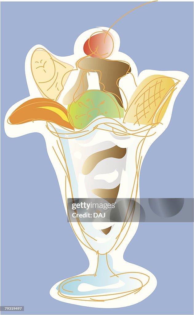 Chocolate Parfait, Illustrative Technique