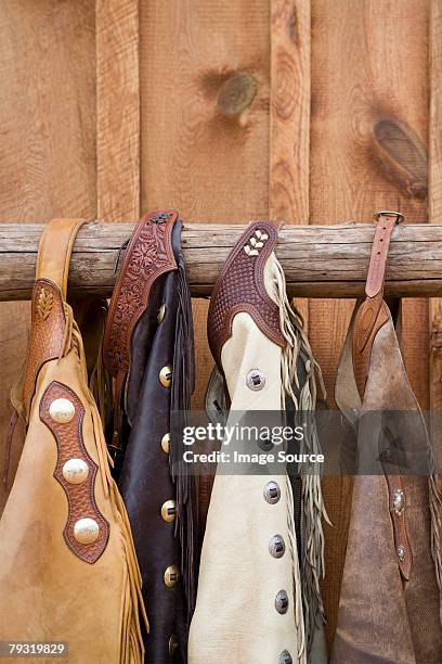 chaps - chaparreras fotografías e imágenes de stock
