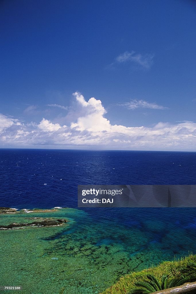 Tropical Ocean and the Blue Sky