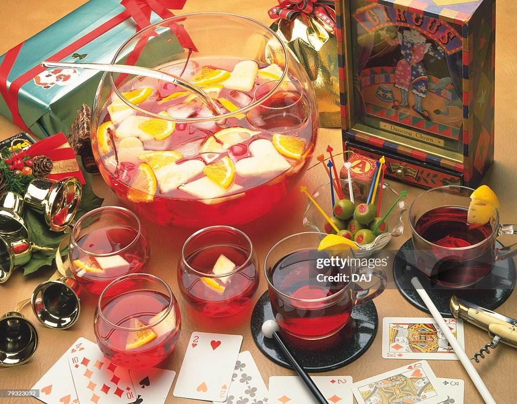 Fruit Punch, High Angle View