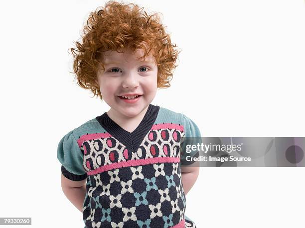 portrait of a girl - hands behind back stock pictures, royalty-free photos & images