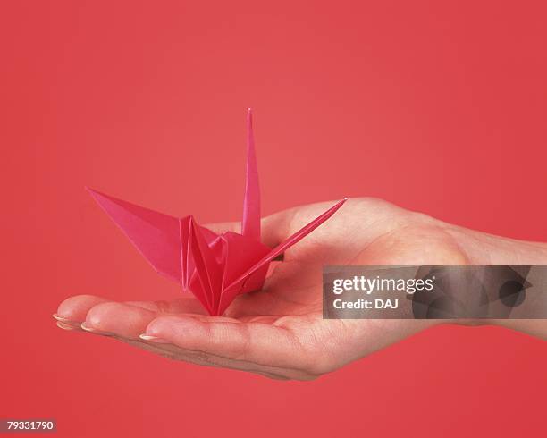Origami Simple Hand 131 Hand Folding Origami Stock Photos, High-Res Pictures, and Images ...
