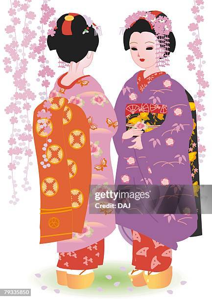 Geisha Crying Illustrations, cliparts, dessins animés et icônes de Geisha Crying ...