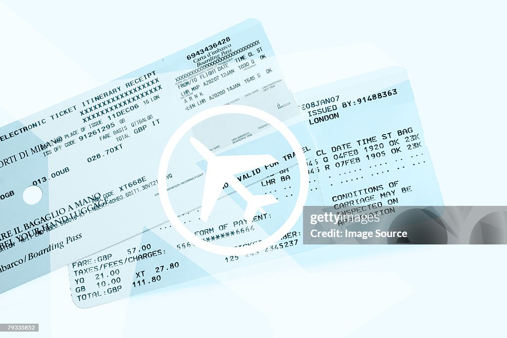 Airplane tickets