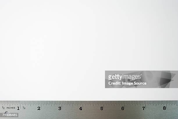 ruler - inch stockfoto's en -beelden
