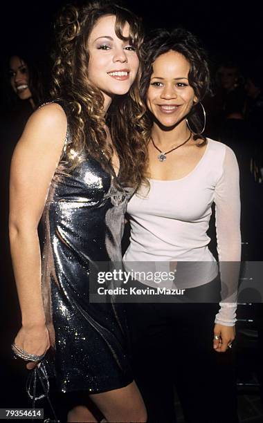 Mariah Carey and Rosie Perez