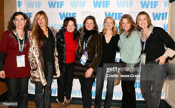 Director/Writer Lauren Greenfield, VP of Membership for Women in Film Candace Bowen, Director Sharon Maquire, Cinematographer Ellen Kuras, Actress...