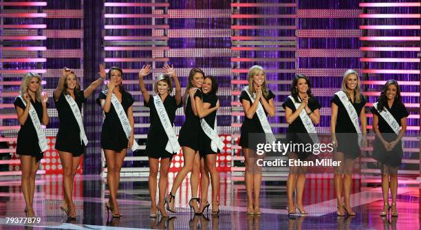 Kirsten Haglund, Miss Michigan, Diana Reed, Miss Iowa, Jessica Marie Jacobs, Miss North Carolina, Nicole Elizabeth Rash, Miss Indiana, Elyse L....