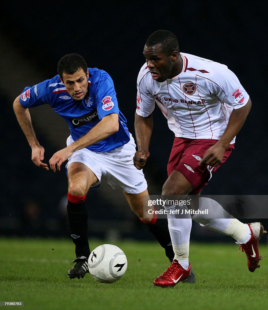 Rangers v Hearts - CIS Insurance Cup Semi Final