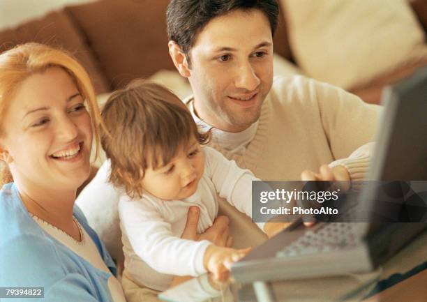 Family Using Computer 2000s 1,978 2000s Internet Stock Photos, High-Res Pictures, and Images ...