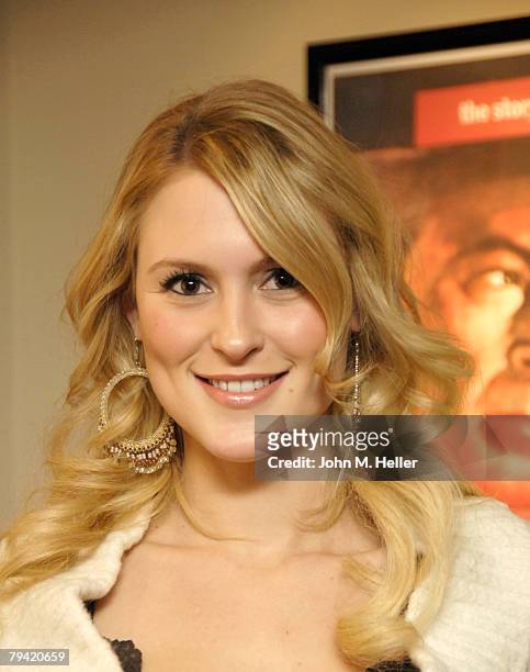 Nila Myers attends the dedication of the new Stanley Kramer Theater at the Sunset Gower Studios on January 30, 2008 in Hollywood, California.