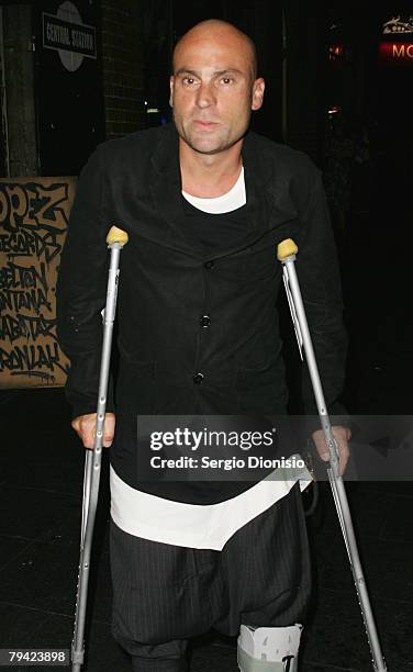 Maurice Terzini attends the Harper's Bizarre 10th Anniversary party at the Oxford Arts Factory on January 31, 2008 in Sydney, Australia.