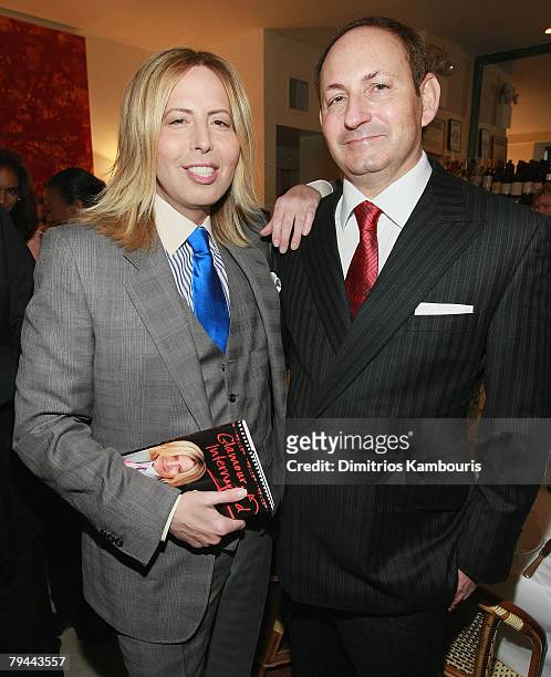 Steven Cojocaru and John Demsey attend the Luncheon Celebrating The Publication of Steven Cojocaru'sMemoir, Glamour Interrupted at Le Bilboquet on...
