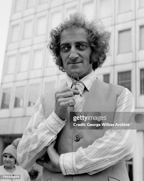 British comedy writer, comedian and actor, Marty Feldman , London, September 1969. (Photo by George Wilkes/Hulton Archive/Getty