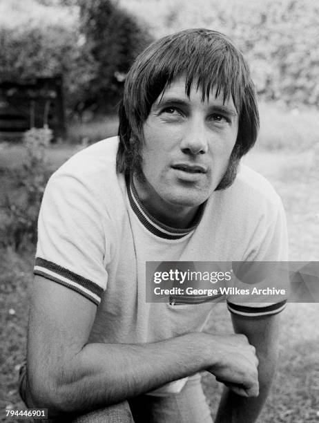 English drummer Mick Avory of The Kinks, July 1969. (Photo by George Wilkes/Hulton Archive/Getty