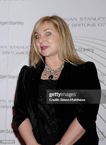 Helen Leader attends Morgan Stanley Great Britons 2008 at the Guildhall on January 31, 2008 in London, England.