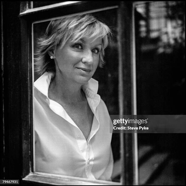 Author Tina Brown poses at a portrait session in New York City.