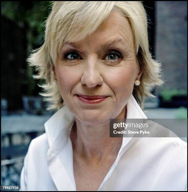 Author Tina Brown poses at a portrait session in New York City.