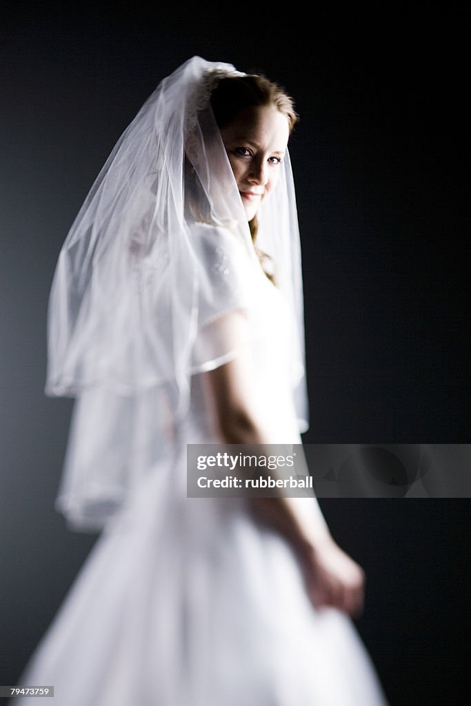 Bride ,Looking at Camera,