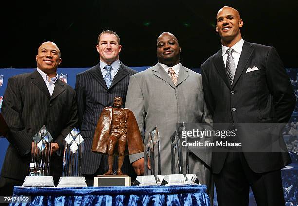 Hines Ward of the Pittsburgh Steelers, Jason Witten of the Dallas Cowboys, Brian Waters of the Kansas City Chiefs and Jason Taylor of the Miami...