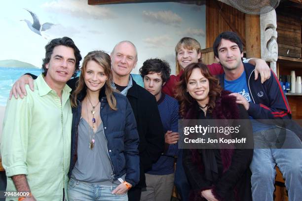 Peter Gallagher, Mischa Barton, Alan Dale, Adam Brody, Benjamin McKenzie, Melinda Clarke and Josh Schwartz