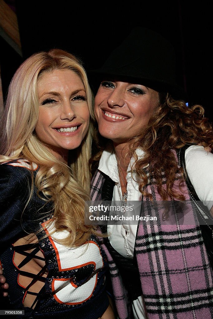 Brandy Roderick 20s Playmate Brande Roderick and actress Jerri Manthey pose at the... News ...