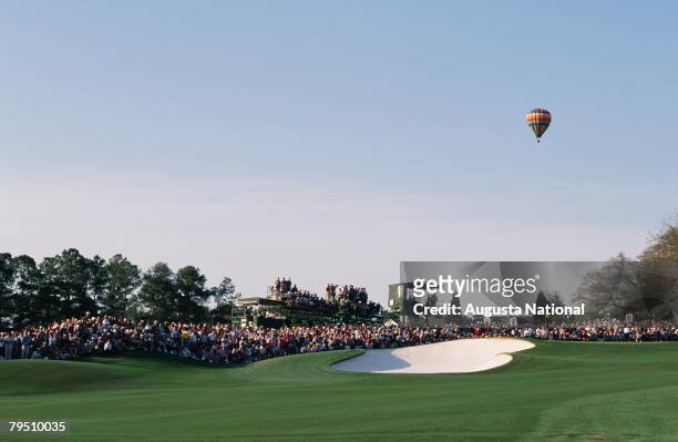 General View Of The 18th Hole During The 1996 Masters Tournament