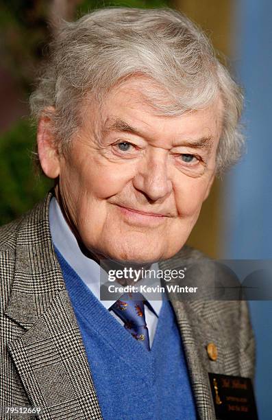 Actor Hal Holbrook poses during the 80th annual Academy Awards nominees luncheon held at the Beverly Hilton Hotel on February 4, 2008 in Los Angeles,...