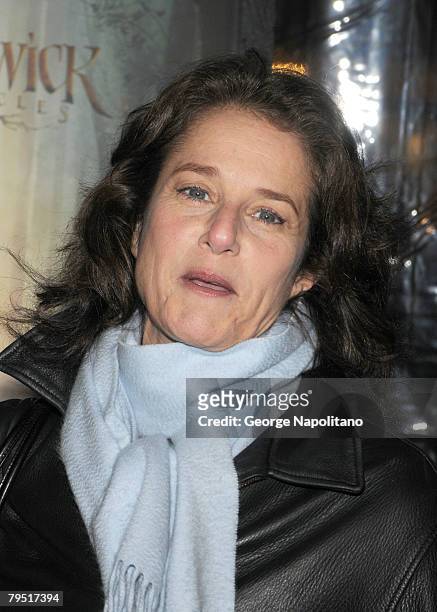 Actress Debra Winger attends a special screening of Paramount Pictures' and Nickelodeon Movies 'The Spiderwick Chronicles' at AMC Lincoln Square on...