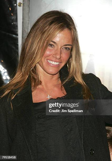 Kelly Killoren Bensimon arrives at the "The Spiderwick Chronicles" Premiere at the AMC Lincoln Square on February 4, 2008 in New York City.