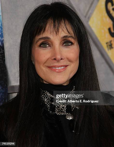 Actress Connie Sellecca arrives at the world premiere of Touchstone Pictures' "Step Up 2, The Streets" held at the Arclight Theaters on February 4,...