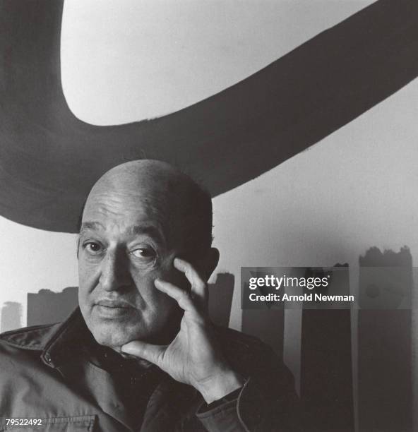 Portrait of American art critic Clement Greenberg , New York, New York, December 26, 1972.