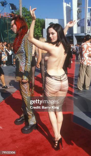 Marilyn Manson and Rose McGowan