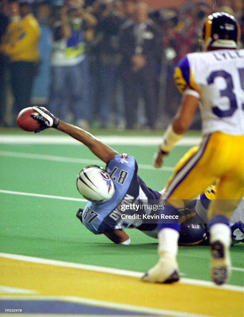 Super Bowl XXXIV - Tennesee Titans vs St. Louis Rams - January 30, 2000