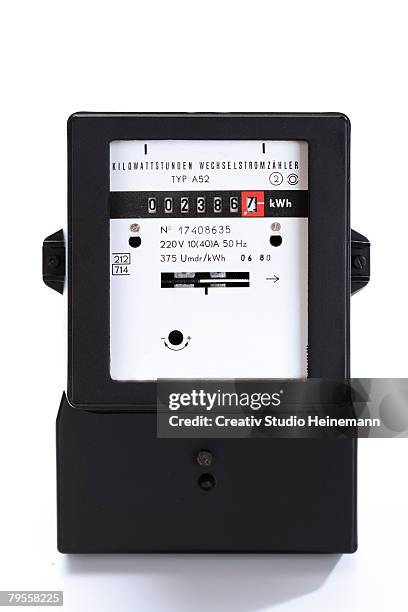 electricity meter - electricity meter stock pictures, royalty-free photos & images