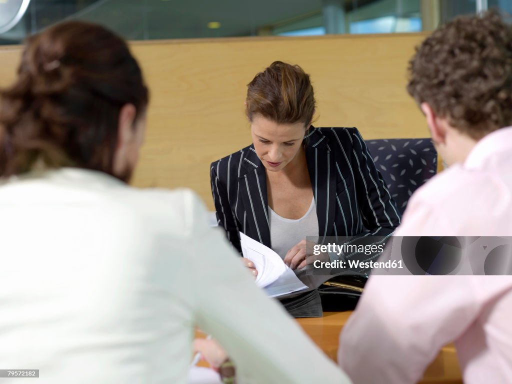 Businesswomen in office