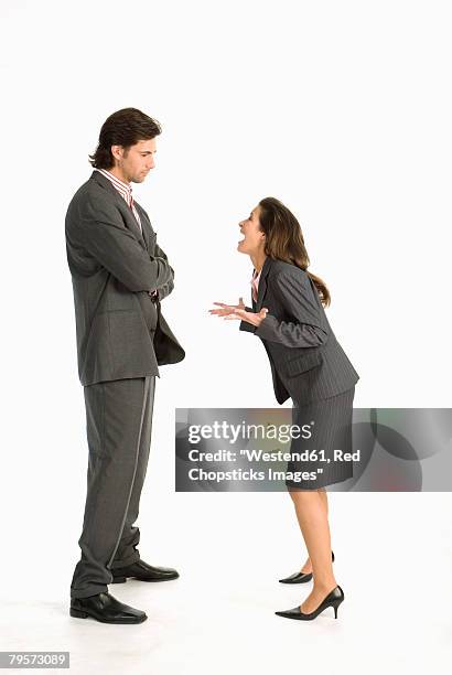 Arguing Body Language Woman Body Language Arguing Photos and Premium High Res Pictures ...