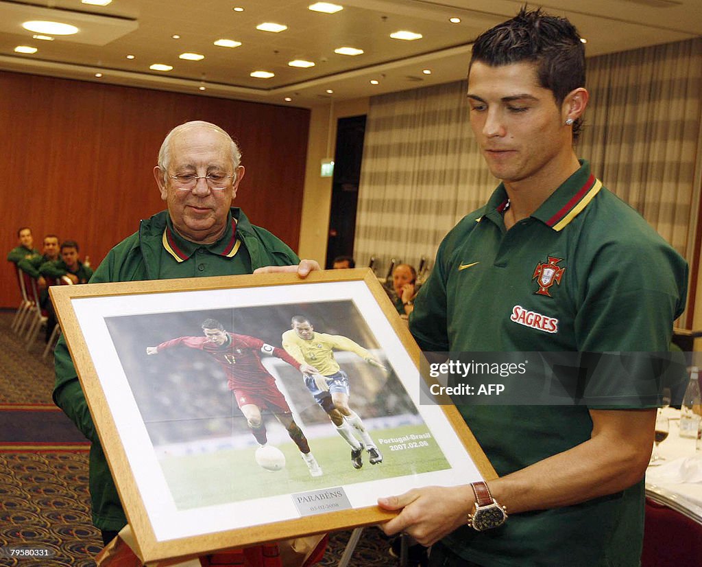 Portugal's and Manchester United's strik